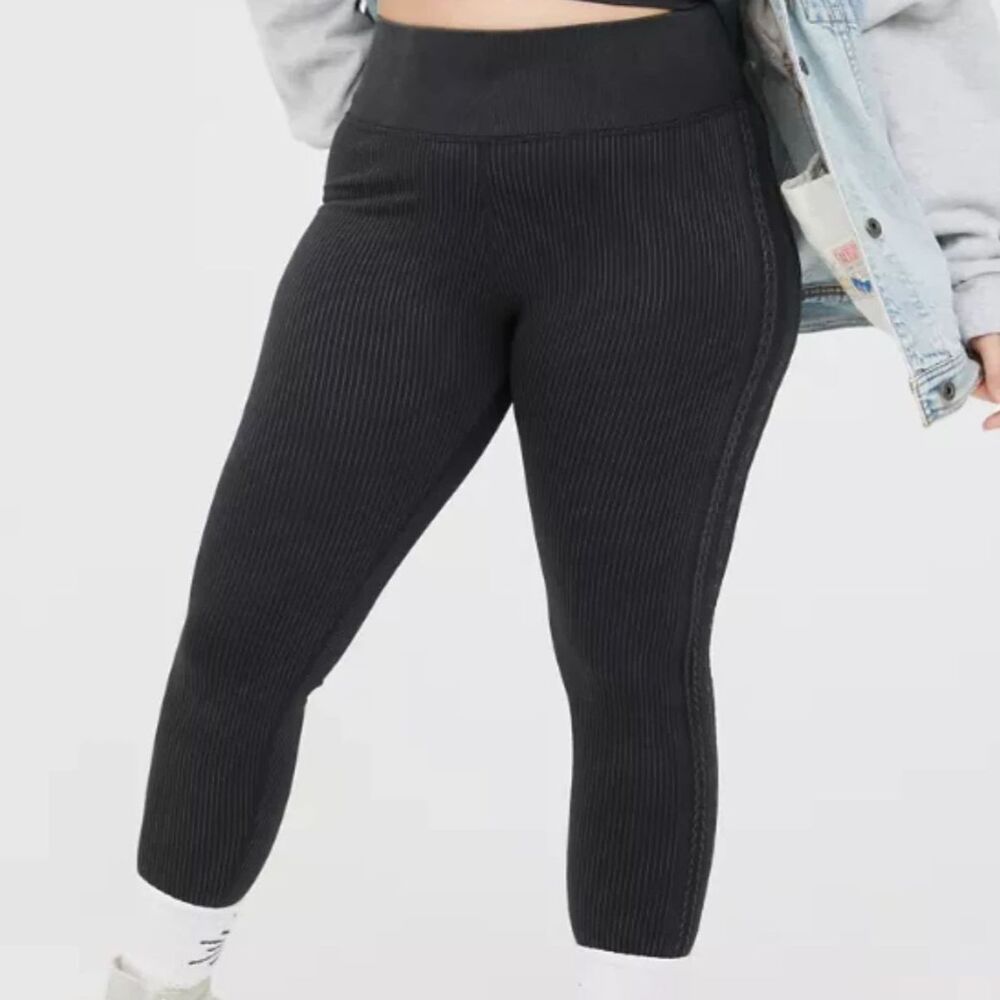NWT OFFLINE by Aerie Seamless Cable High Waisted Legging